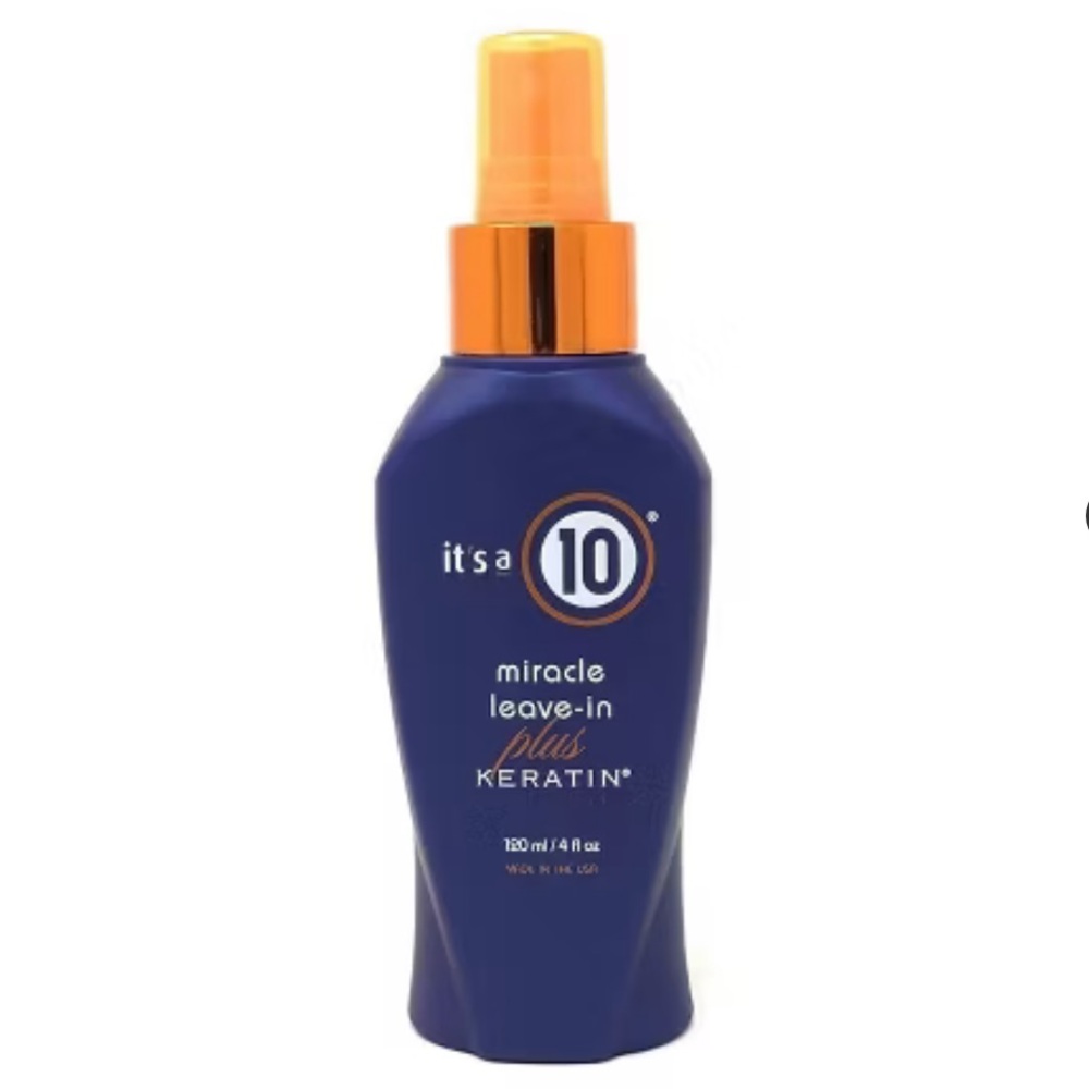 It’s a 10 Miracle Leave-In Plus Keratin